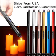 Cool Electric Long Arc Lighters USB Rechargeable Candle, BBQ, Cigarette, Kitchen picture