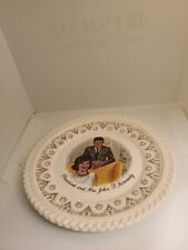 John F. Kennedy And Mrs. John F. Kennedy Commerative Plate picture