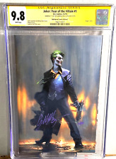 JOKER YEAR OF THE VILLAIN #1 SIGNED GABRIELE DELL'OTTO CGC SS 9.8 BATMAN *17/30* picture