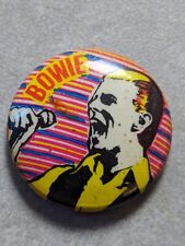 Vintage 80s David Bowie Pin BADGE  picture