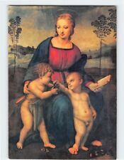 Postcard Madonna of the Goldfinch By Raffaello, Uffizi Gallery, Florence, Italy picture