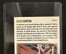 1997 Playboy Authentic Signature Card,3x5*Jumbo (Lot of 3) Barbi Benton 636/1000 picture