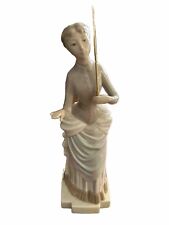 Rare Retired Nao Lladro Figurine 13” With Parosol Stick Lady With Umbrella picture