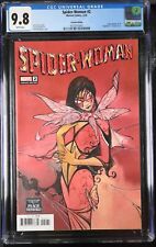 Spider-Woman #2 CGC 9.8 Peach MoMoKo Nightmare Variant Cover Marvel 2023 Graded picture