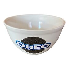 OREO Cookie Cereal Bowl Nabisco Ice Cream Snack Soup OREO Holds 16 Oz. picture