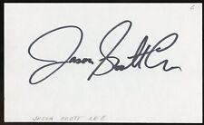 Jason Scott Lee signed autograph auto 3x5 Cut American Actor & Martial Artist picture