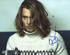 JOHNNY DEPP SIGNED BLOW 'GEORGE JUNG' 11X14 PHOTO AUTHENTIC AUTOGRAPH BECKETT picture