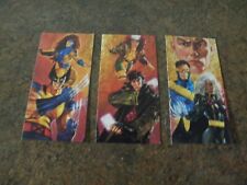 1993 MARVEL COMICS CARDS,SET OF 3 VERY RARE CARDS picture