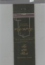 Matchbook Cover Top Of The Rock Prudential Center Chicago, IL picture