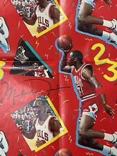 Michael Jordan Vintage Gift Wrap Celebrations By Gibson picture