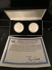 National Collector's Mint 2002 Silver Buffalo 2 Coin Proof Set picture