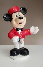 Disney MICKEY MOUSE MOVIE USHER Ceramic Salt Shaker Stopper MOVIE NIGHT NWOT picture