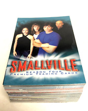 2005 Smallville Season 4 Complete Trading Card Set 1-90 Inkworks picture