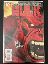 Hulk #4 (Marvel) Ed McGuinness Signed Red Hulk Cover picture