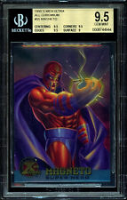 1995 X-Men Ultra Chrome Marvel MAGNETO Chromium BGS 9.5 Gem Mint POP 3 picture
