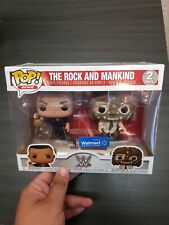 NEW Funko POP WWE: The Rock vs. Mankind (2 Pack) - Walmart Exclusive picture