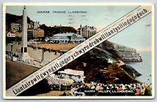 Postcard Marine Parade, Llandudno, Wales, England Posted 1952 picture