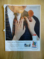 Vintage Joy Dishsoap Retro Ad from April 1960 Better Homes & Gardens Magazine picture