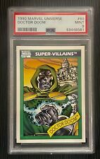 1990 Marvel Univers #60 Doctor Doom PSA Mint 9 Newly Graded (b) picture