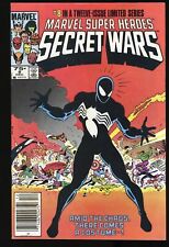 Marvel Super-Heroes Secret Wars #8 VF 8.0 Newsstand Variant 1st Black Costume picture