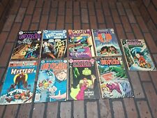 Dc Comics The Witching Hour, Unexpected, House Of Mystery Horror Lot Of 9 picture