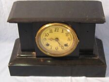 Antique New Haven Cast Iron Slate Key Wound Mantel Clock Parts/Repairs picture