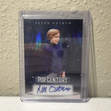 2026 Leaf Pop Century Blue Prismatic Peter Ostrum /5 Auto picture