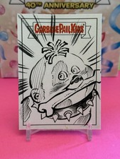 Garbage Pail Kids Sketch Card Mark Bark 40th Worst Of GPK 1/1 Jason Crosby picture