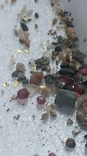 1 pound LB of Unsearched Paydirt w small amount gold Added an gems (GARNETS-Free picture