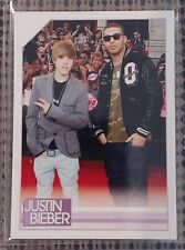 Justin Bieber & Drake 2010 Panini Bieber #145 Rookie (SHORT PRINT) VERY RARE picture