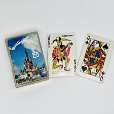 Vintage Walt Disney World Playing Cards Souvenir Deck Castle Florida picture
