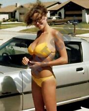 Candy Loving Playboy's Playmate of 1979 In Bikini WIth Glasses Pin-Up 8x10 Photo picture