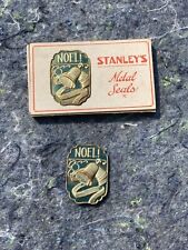 1926 NOS STANLEY’s Metal Seals NOEL Holiday Themed *RARE* picture
