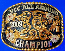 VCC All Around Champion 2009 Rodeo Trophy Belt Buckle by Cut Above Andy Andrews picture