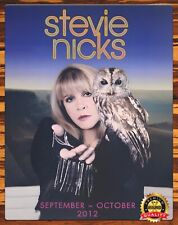 Stevie Nicks - Live In Concert - Tour 2012 - Rare - Metal Sign 11 x 14 picture