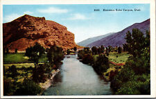 Vtg Entrance to Echo Canyon Utah UT Postcard picture