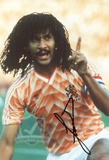Ruud Gullit NETHERLANDS Signed 12x8 Photo OnlineCOA AFTAL picture