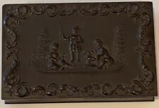 Union Case Children Toys 1857 Gutta Percha 2 9th Plate Ambrotypes One Ruby Fine picture