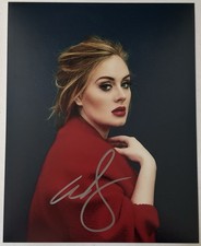Adele Signed Photo, 8x10 with COA, picture