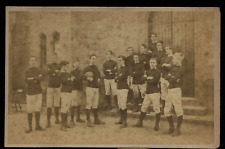 Rugby Team - Antique 19th century / 1800s cabinet card Original Sports Photo picture
