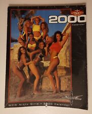 Vintage 2000 WCW Nitro Girls (16 Month) Calendar picture