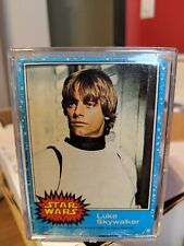 1977 Topps Star Wars Series 1 Blue Complete Set (66) EX+/ NM w/wrapper *Vintage* picture