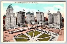 PERSHING SQUARE NEW YORK CITY NY NEW YORK C.1915 VINTAGE POSTCARD picture