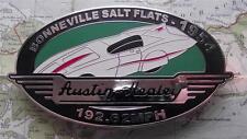 Quality Never Fitted Heavy Chrome Car Mascot Badge : 1954 Bonneville Salt Flats picture