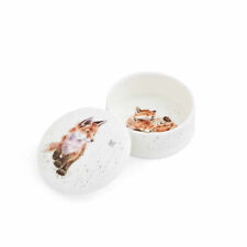 Royal Worcester Wrendale Designs Lidded Box - Fox 8.5cm picture