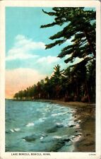Lake Bemidji, Bemidji, Minnesota MN 1936 Postcard picture
