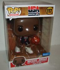 Funko Pop 10” MICHAEL JORDAN #117 USA Basketball Team Walmart Exclusive NEW picture