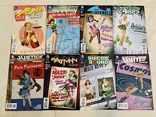 DC Comics New 52 DC BOMBSHELLS GIRLS Variant Covers Set Lot of 8 BATMAN FLASH picture