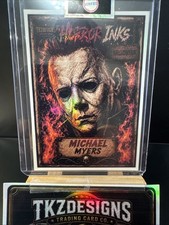 2026 Tkzdesigns Artist Signed Horror inks Halloween Michael Myers MMF-1 picture