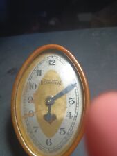 Vintage LUX Metal/Brass Mariner/Sailboat desk clock Replace picture